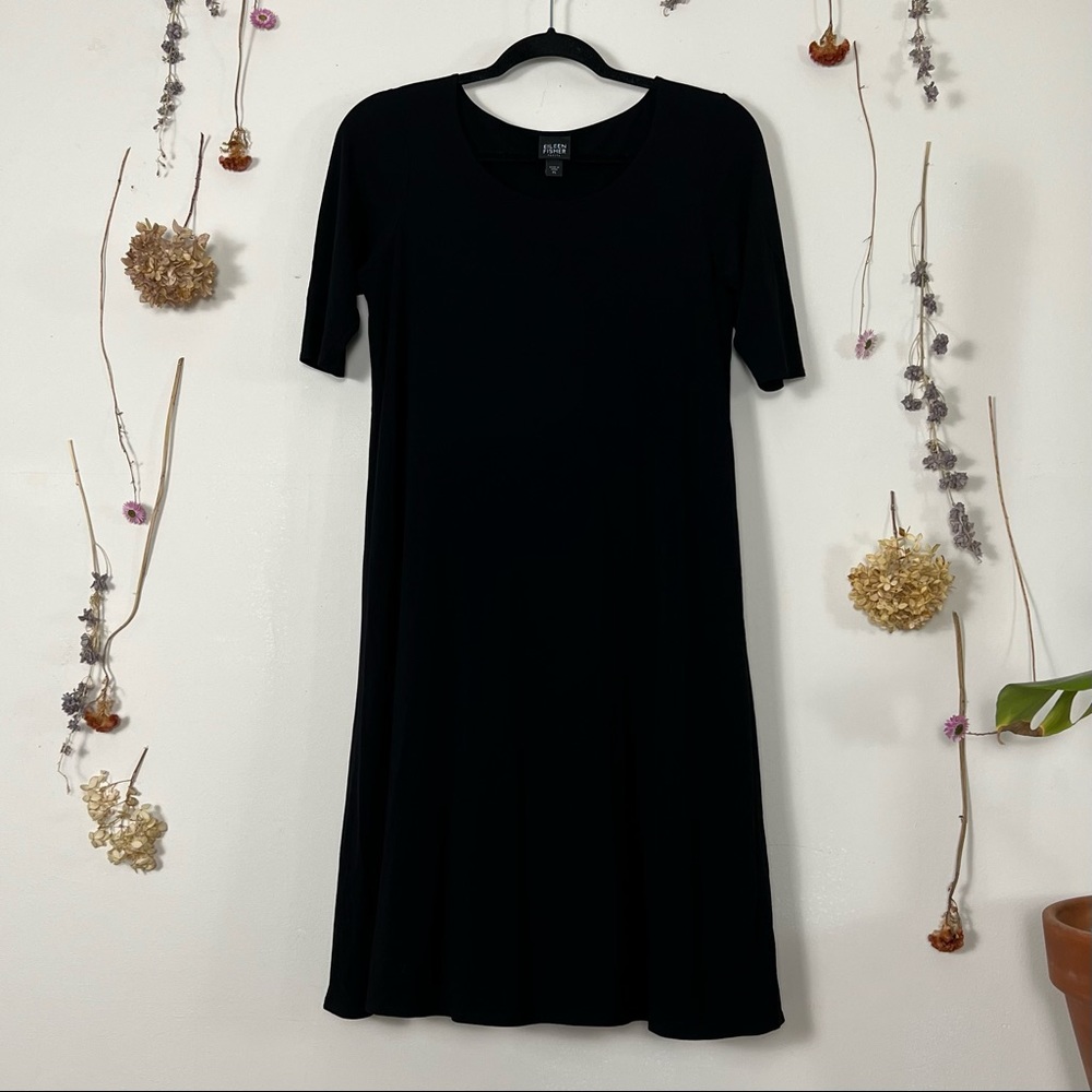 Eileen Fisher Silk Shift Dress
